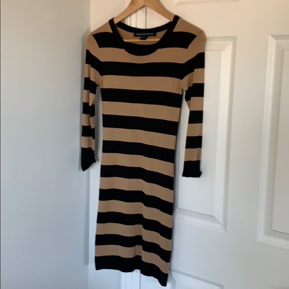 Striped French Connection mini dress
